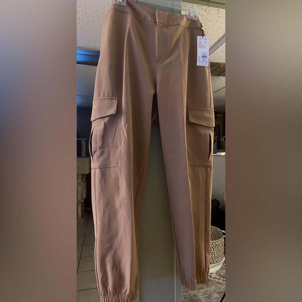 Calia Tan Cargo Pants for Women